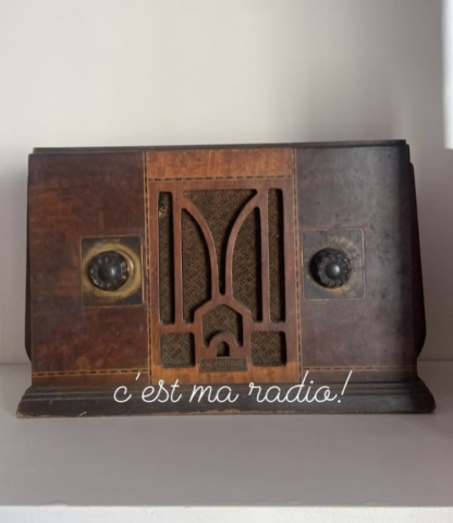 ancien poste radio